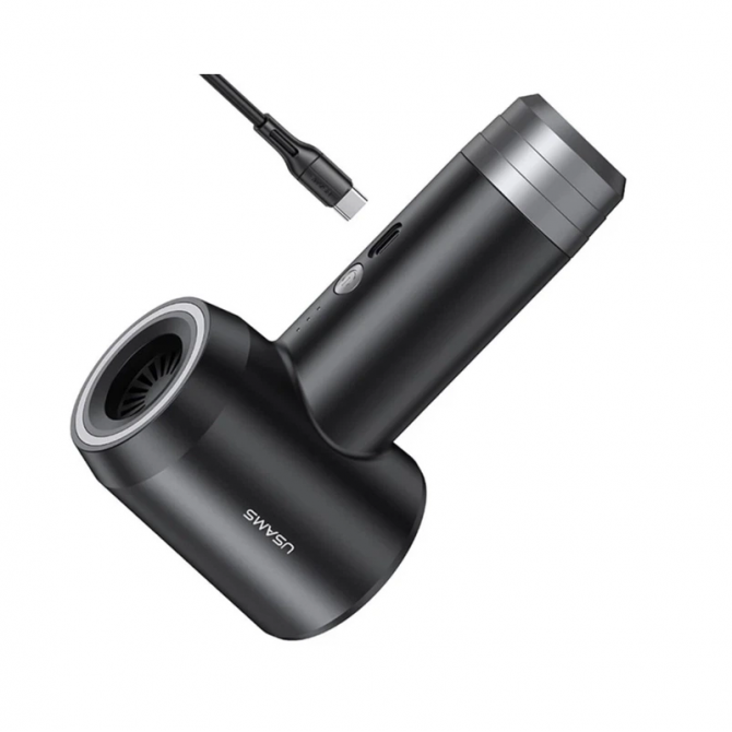 Автомобільний пилосос Usams ZB291 Car Vacuum Cleaner - XJ Series Black-3