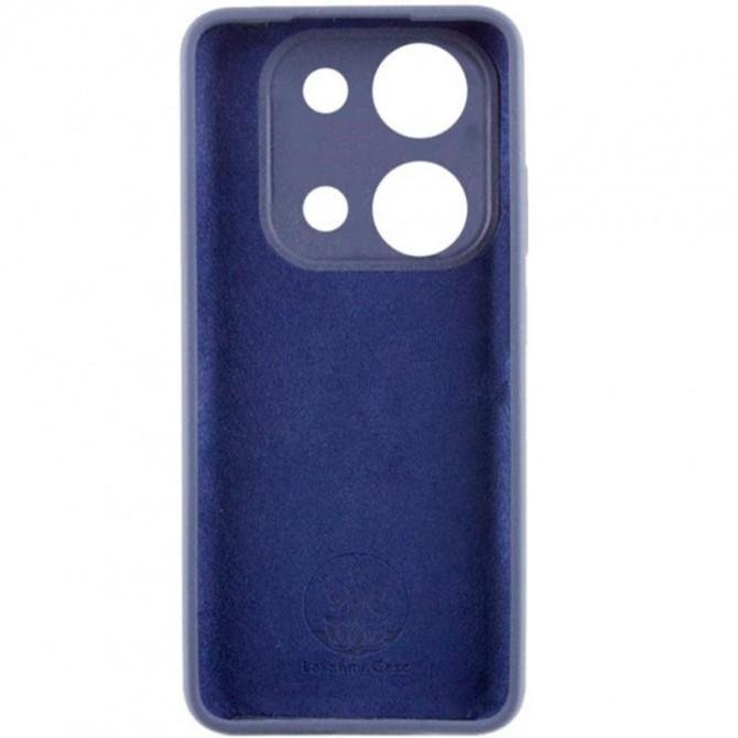 Чехол силиконовый Soft для Xiaomi Redmi Note 13 5G Темно Синий FULL-1