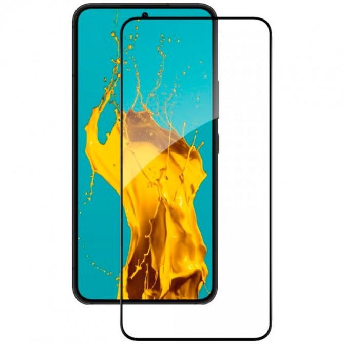 Защитное стекло для SAMSUNG S908B Galaxy S22 Plus Full Glue (0.25 мм, 2.5D, черное) ЛЮКС