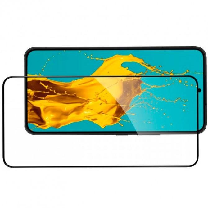 Защитное стекло для SAMSUNG S908B Galaxy S22 Plus Full Glue (0.25 мм, 2.5D, черное) ЛЮКС-1