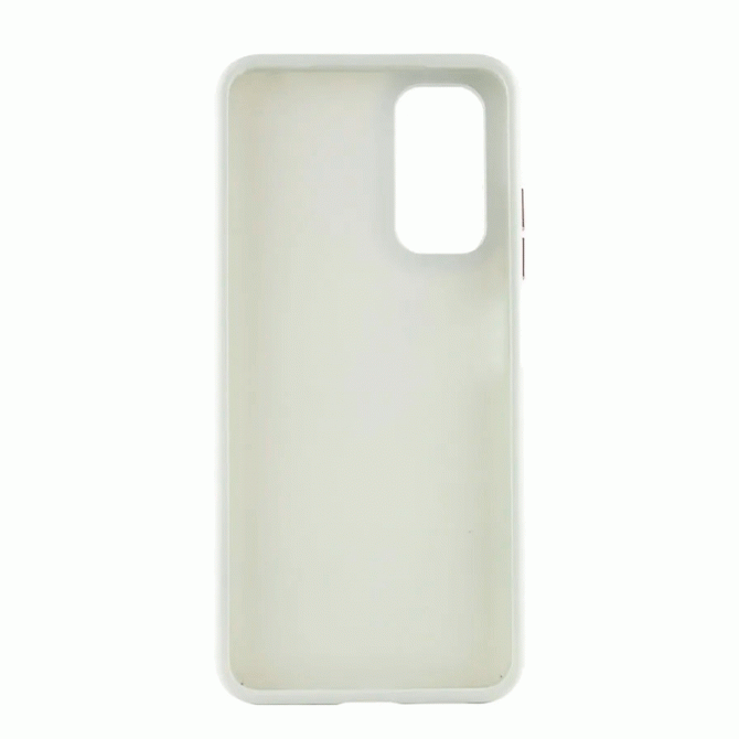 TPU чохол Bonbon Metal Style для Samsung Galaxy A54 5G Білий-1