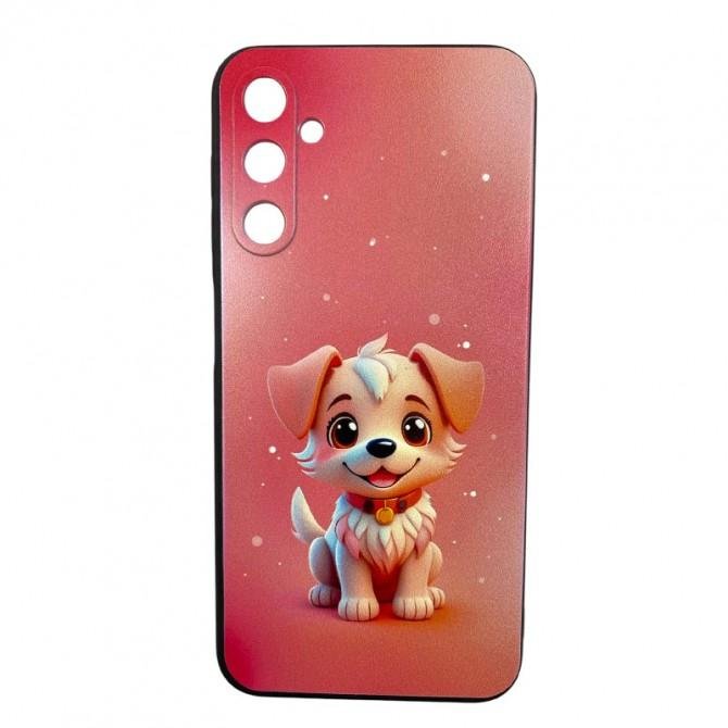 Силіконова накладка OPrint black для Samsung Galaxy A35 Dog 1