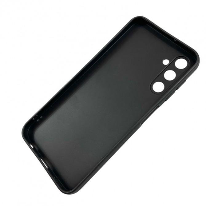 Силіконова накладка OPrint black для Samsung Galaxy A35 Dog 1-1