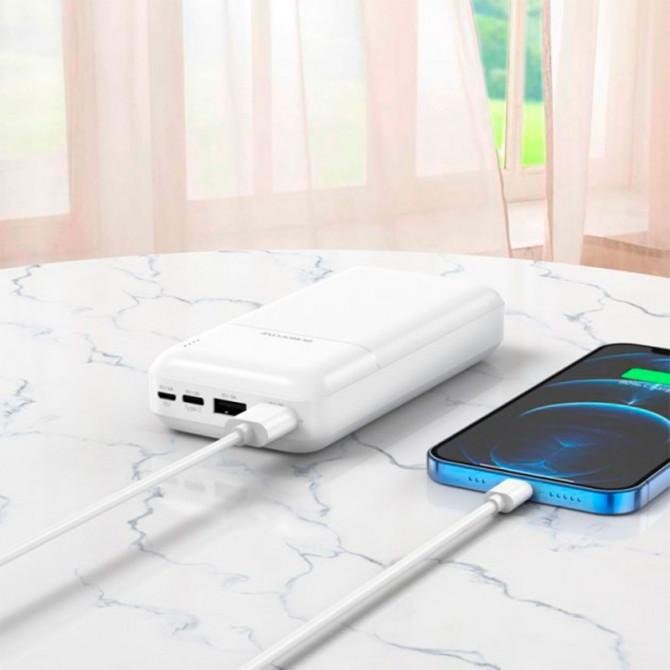 Додаткова батарея Borofone BJ16A Cube 10W (20000mAh) White-2