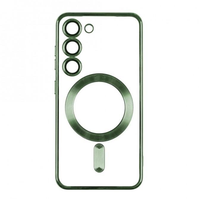 Силиконовый чехол SHINING with MagSafe для Samsung Galaxy S23 Green
