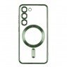 Силіконовий чохол SHINING with MagSafe для Samsung Galaxy S23 Green