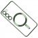 Силіконовий чохол SHINING with MagSafe для Samsung Galaxy S23 Green