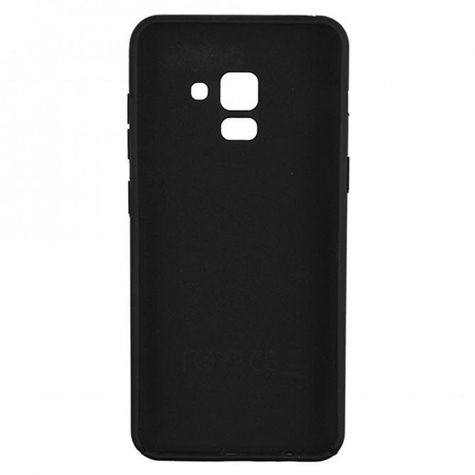 Чехол Soft Case для Samsung A8 2018 (A530) Чёрный FULL-2