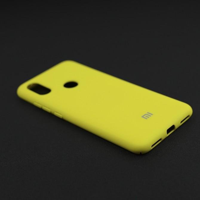Чохол Soft Case для Xiaomi Mi6x/Mi A2 Яскраво жовтий FULL-3