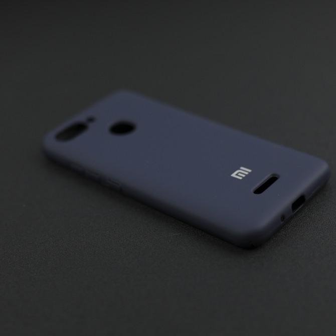 Чохол Soft Case для Xiaomi Redmi 6 Синій FULL-4