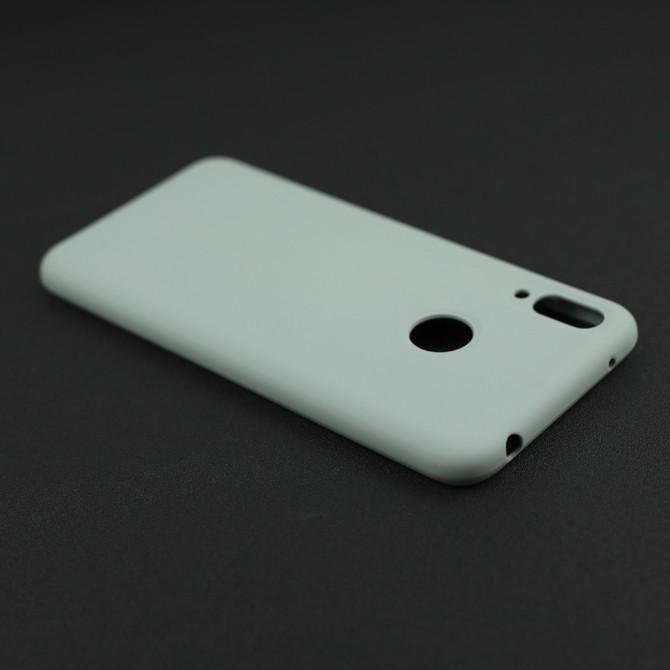Чехол Soft Case для Huawei Y7 2019 Светло Голубой FULL-3