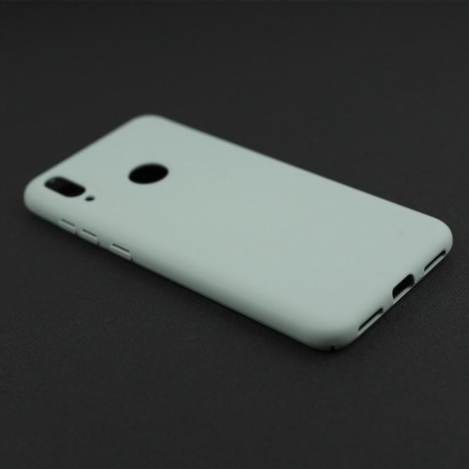 Чехол Soft Case для Huawei Y7 2019 Светло Голубой FULL-4