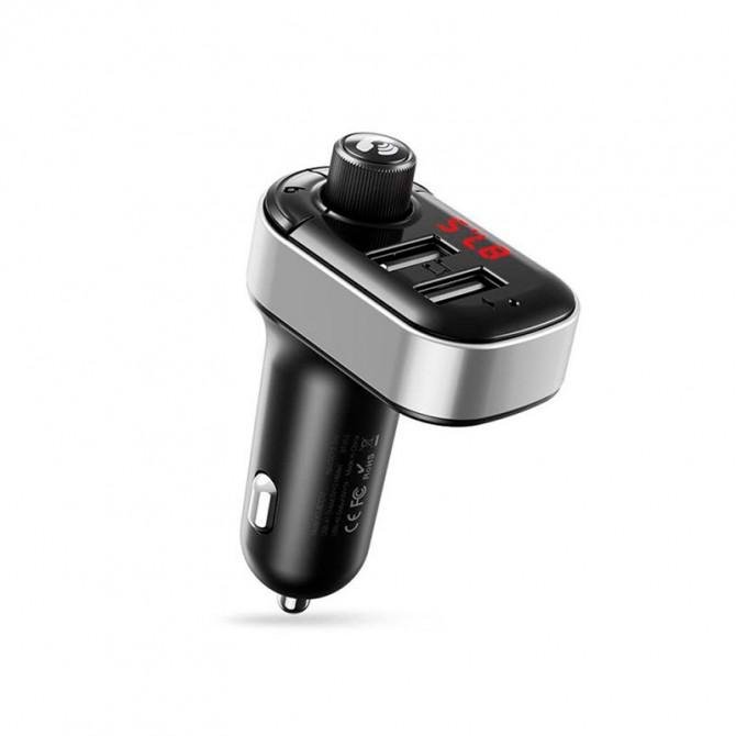 ФМ Модулятор XO BCC-10 3.1A/2 USB Black