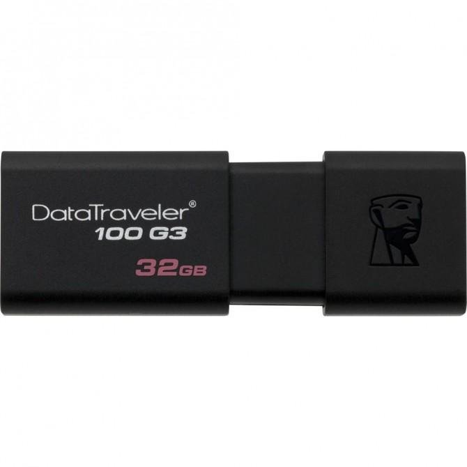 Флеш пам'ять Kingston USB Flash 32GB DataTraveler 100 G3 USB 3.0