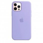 Чехол силиконовый для iPhone 12 /12 Pro Лиловый