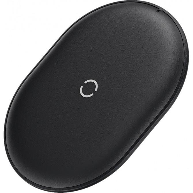 Беспроводное зарядное устройство Baseus Cobble Wireless Charger (WXYS-01) 15W Black