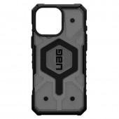 Чехол TPU+PC UAG Pathfinder MAG CLEAR для Apple iPhone 16 Pro All Black