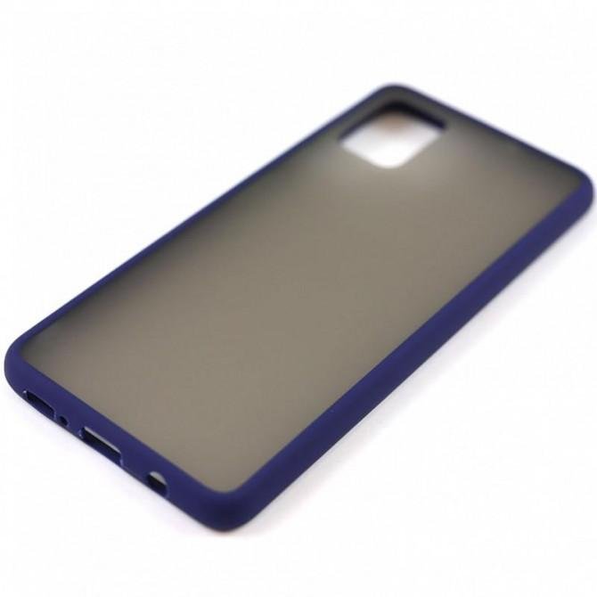 Чехол MATT CASE Samsung A325 Galaxy A32 Темно синий-1