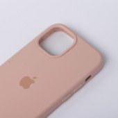 Оригінальний силіконовий чохол для iPhone 14 Pink Sand FULL Оригінальний силіконовий чохол для iPhone 14 Pink Sand FULL