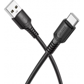 Кабель USB Borofone BX116 Certain Type-C Black 1m