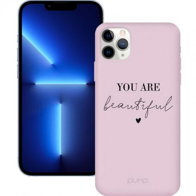 Чехол Pump Silicone Minimalistic Case for iPhone 13 Pro Max You Are Beautiful-1