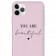 Чехол Pump Silicone Minimalistic Case for iPhone 13 Pro Max You Are Beautiful