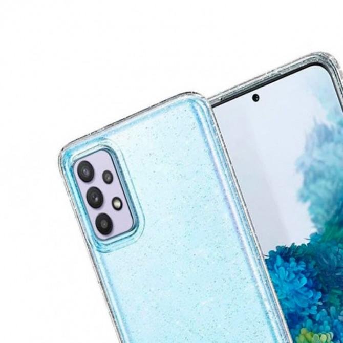 Накладка Molan Cano Jelly Sparkle для Samsung A236 Galaxy A23 Прозорий-2