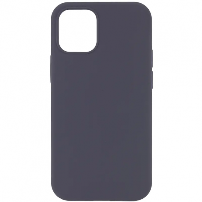 Силіконовий чохол для iPhone 11 Сірий FULL (SQUARE SHAPE)