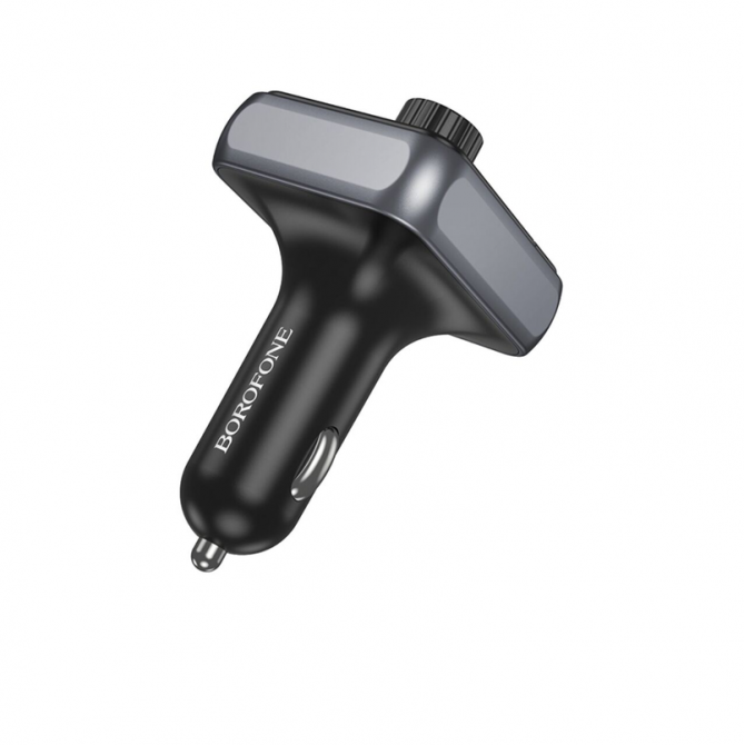 ФМ Модулятор Borofone BC50 Ascenso PD20W+QC3.0 Black-3