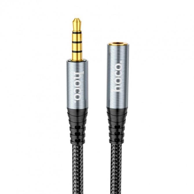 Кабель AUX Hoco UPA20 2m Metal Grey