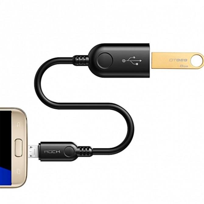 Адаптер Rock Type C to USB 3.0 AF Adapter (RCB0603)-1