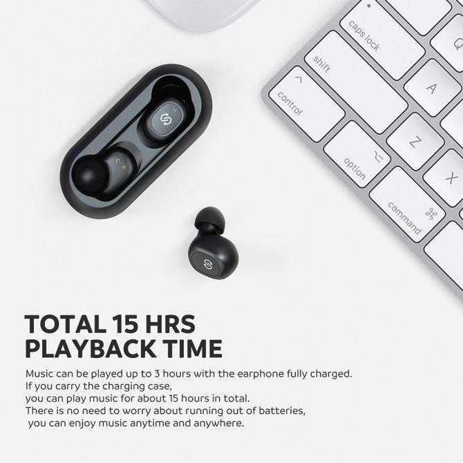 Беспроводные наушники SoundPeats True Mini Серый-1