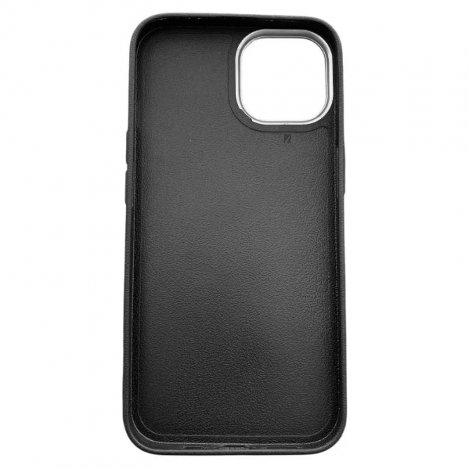 Чохол TPU Leather Toys для Apple iPhone 16 Pro Max (6.9") (Coffee / Black)-3