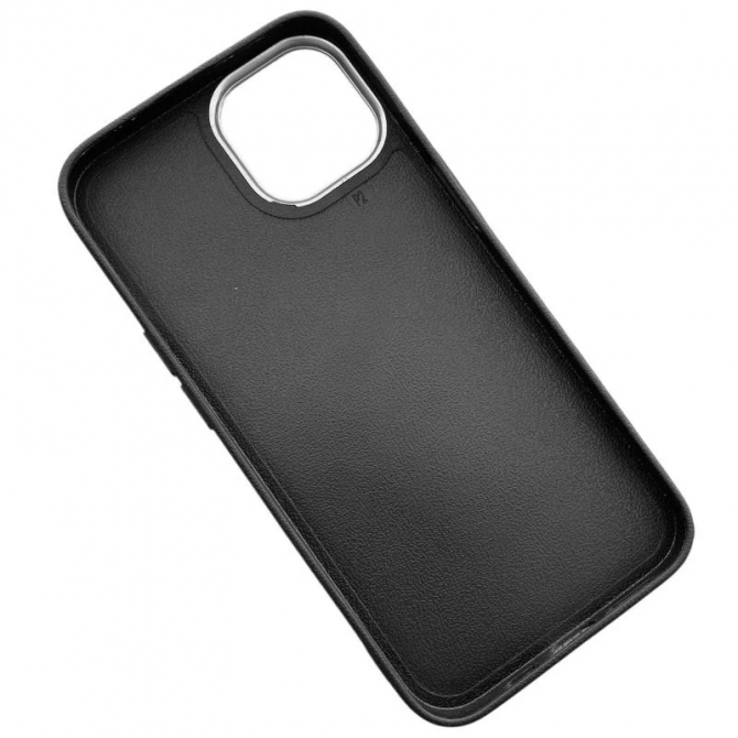 Чохол TPU Leather Toys для Apple iPhone 16 Pro Max (6.9") (Coffee / Black)-5