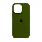 Оригинальный силиконовый чехол для iPhone 14 Pro Max Army Green FULL Оригинальный силиконовый чехол для iPhone 14 Pro Max Army Green FULL