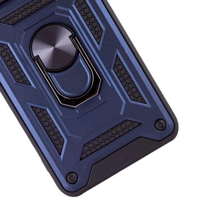 Чохол HONOR Hard Defence Series Samsung M536 Galaxy M53 5G Blue (with Camshield and magnet)-2