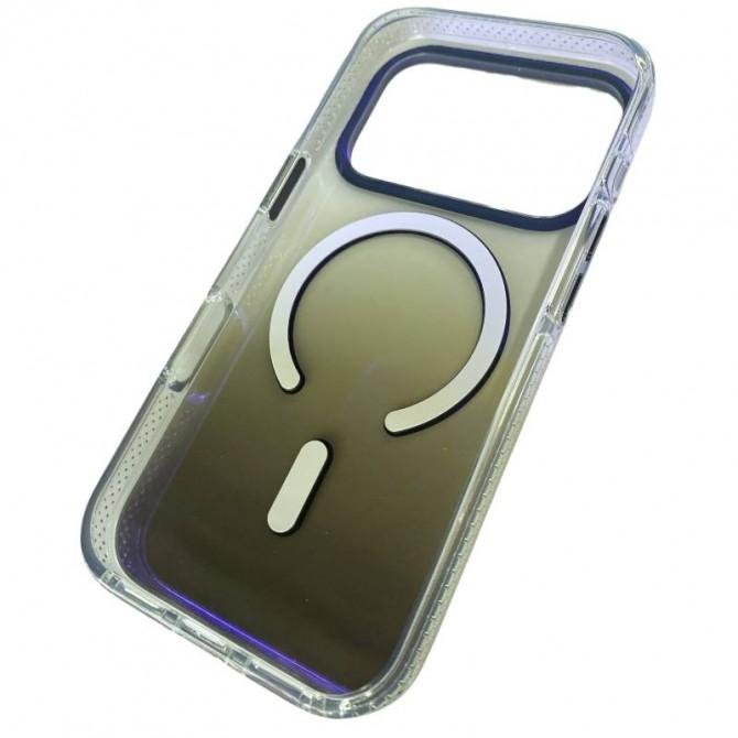 Чохол TPU+PC Phantom with MagSafe для Apple iPhone 17 Pro (6.3") Grey-3