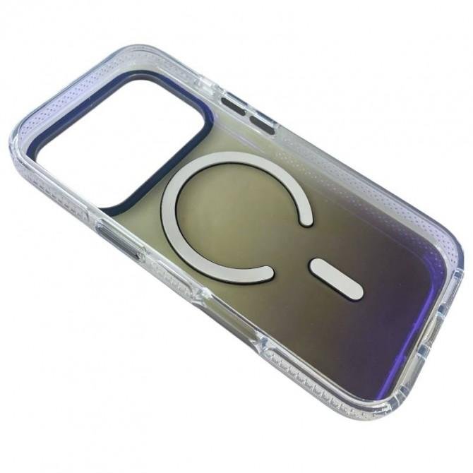 Чохол TPU+PC Phantom with MagSafe для Apple iPhone 17 Pro (6.3") Grey-4