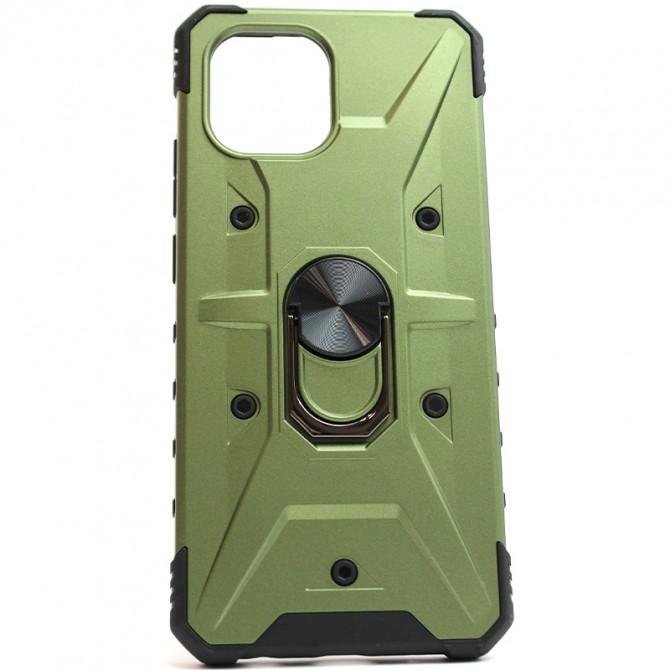 Чехол HONOR Hard Defence Series Xiaomi Redmi A1 Army Green (with Camshield and magnet)