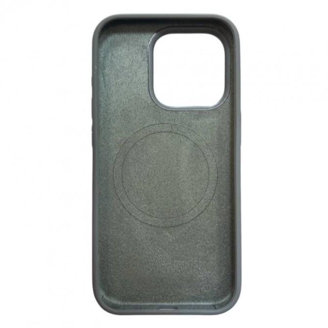 Накладка Liquid Magnetic для iPhone 15 Black-3