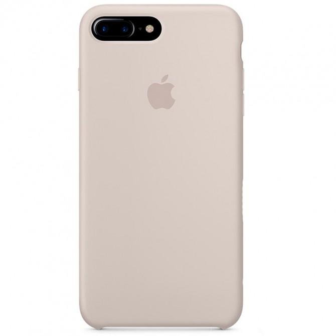 Оригінальний силіконовий чохол для iPhone 7/8 Plus Галька FULL-1