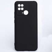 Чехол-накладка Original Soft Case Xiaomi Redmi 10C Черный FULL Чехол-накладка Original Soft Case Xiaomi Redmi 10C Черный FULL