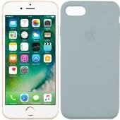 Чохол силіконовий для iPhone 7/8 Світло Сірий FULL