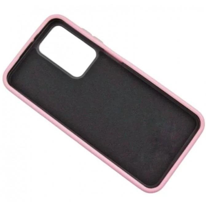 Шкіряний чохол Leather Case Metal Buttons для Xiaomi Redmi A3 Light Pink-3