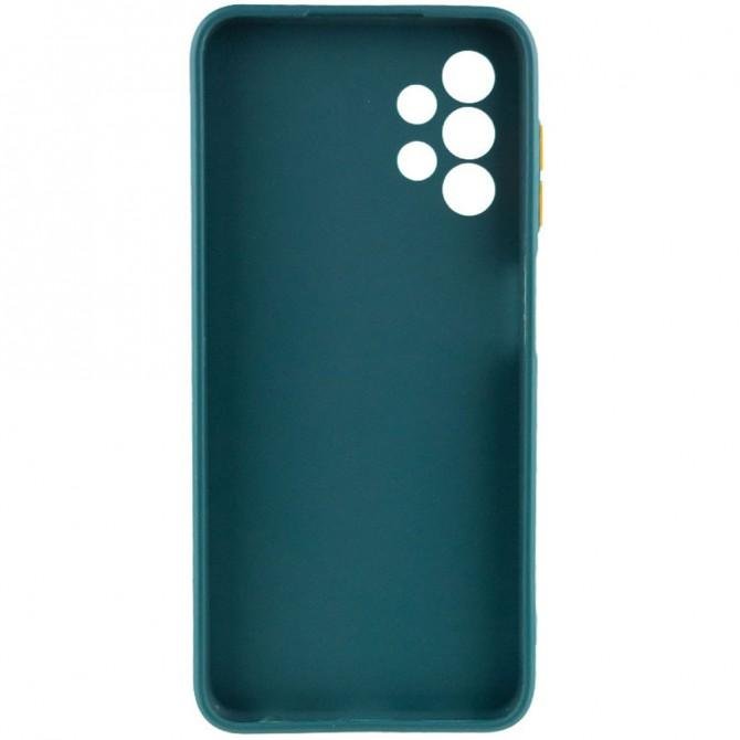 TPU Square Full Camera for Samsung A13 4G Зелений-1
