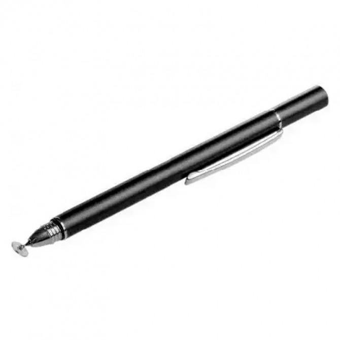 Стилус емкий, металлический, високоточный Jot Pro, Черный-1