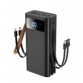 Додаткова батарея XO PR142 30000 mAh with cable Black Додаткова батарея XO PR142 30000 mAh with cable Black