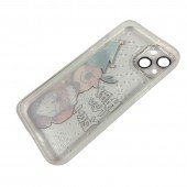 Чехол Christmas Glass Camera iPhone 13 White Чехол Christmas Glass Camera iPhone 13 White