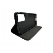 Чохол-книжка Lines Leather for Xiaomi Redmi Note 11 Pro Black Чохол-книжка Lines Leather for Xiaomi Redmi Note 11 Pro Black