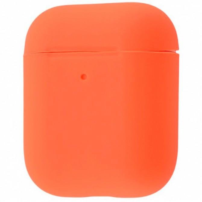 Чехол U-Like Silicone SLIM Protective Case For Airpods Nectarine-1
